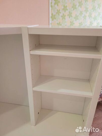 Письменный стол IKEA угловой белый б/у