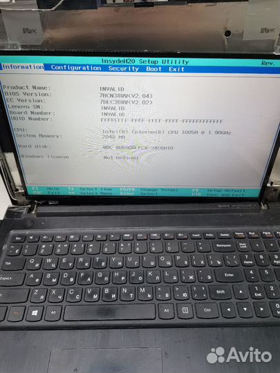Материнская плата Lenovo G500s LA-9902P SLJ8E
