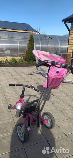 Детский трехколесный велосипед бу