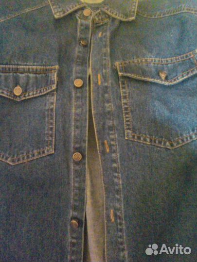 Джинсовая рубашка