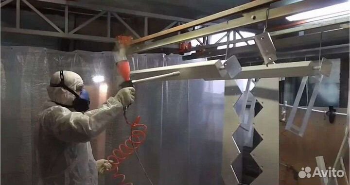 Порошковая покраска металла