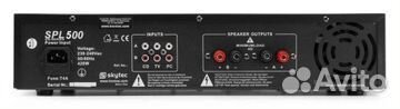 Профессиональный усилитель SPL 500 2x 250W