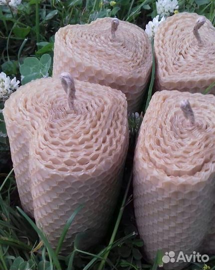 Свечи из вощины