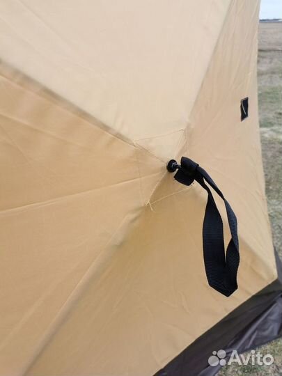 Палатка для рыбалки с полом 4 слоя Terbo Mir