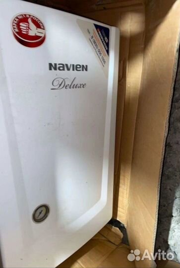 Новый газовый котел Navien Deluxe 16k coax