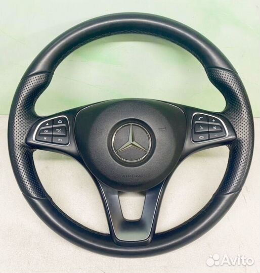 Оригинальный руль GLC W253 с обогревом и подушкой