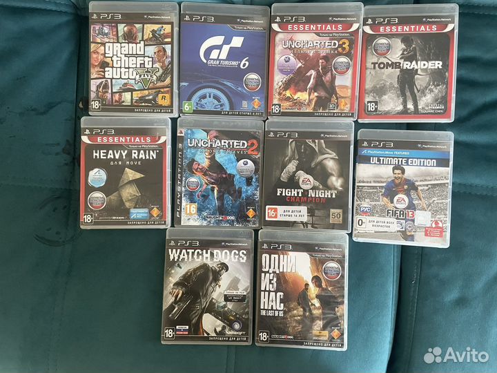 Игры диски для ps3 цена за все