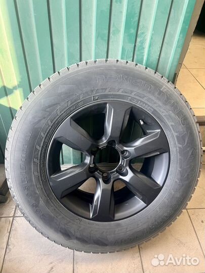 Комплект зимних колес r17 6х139,7 toyota