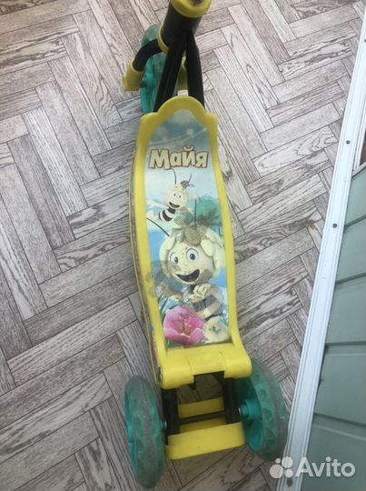 Самокат Пчелка