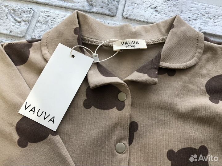 Пижама Vauva новая 86, 92