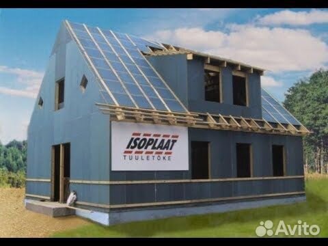 Ветрозащитная плита Изоплат isoplaat 25 мм