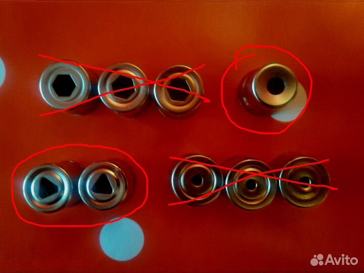 Колпачки магнетрона