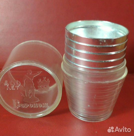 Набор стаканчиков СССР 1986 год 400 лет Воронеж
