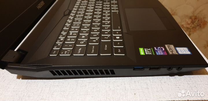 Игровой ноутбук hasee RTX2060 core i59400
