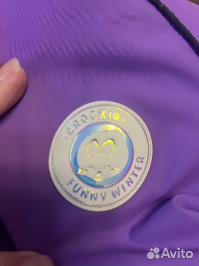 Комбенизон зимний для девочки