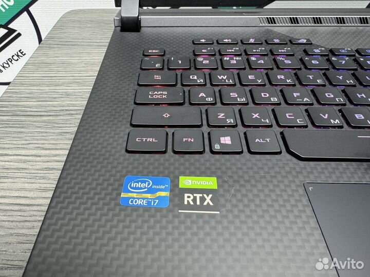 17 Asus Core i7-9750H 16Gb DDR4 RTX2060 6Gb SSD512