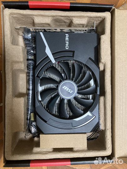 Видеокарта MSI AMD Radeon RX 550 aero ITX OC