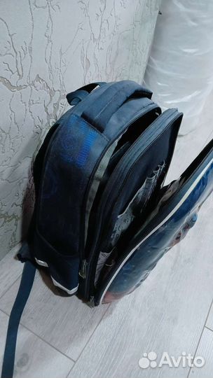 Рюкзак с 3д рисунком, спинка ортопед