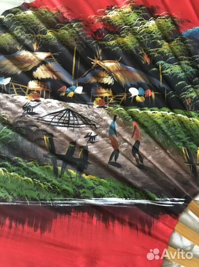 Веер настенный (винтажный)