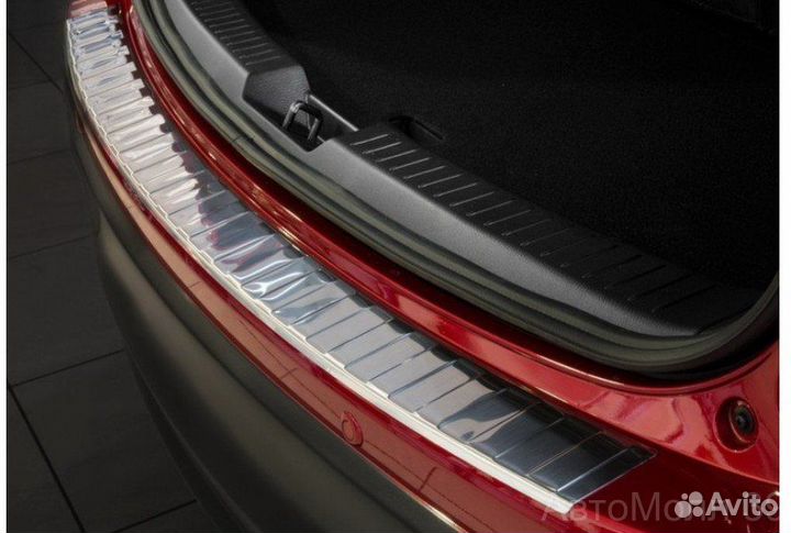 Накладка на бампер Renault Kapture с 2013