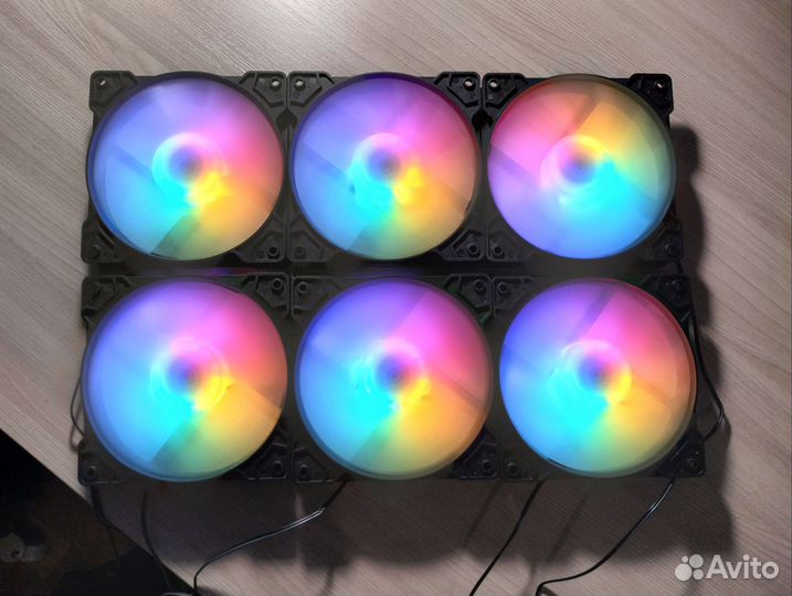 Кулер для пк / Вентилятор 120мм RGB