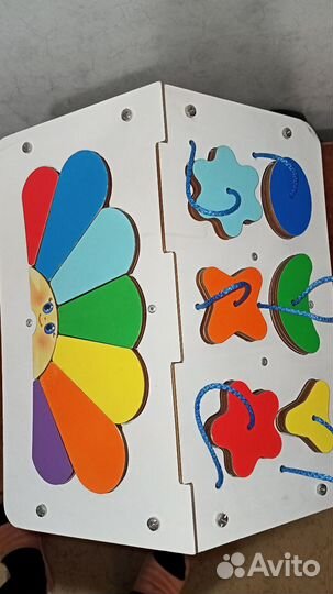 Бизиборд домик со светом