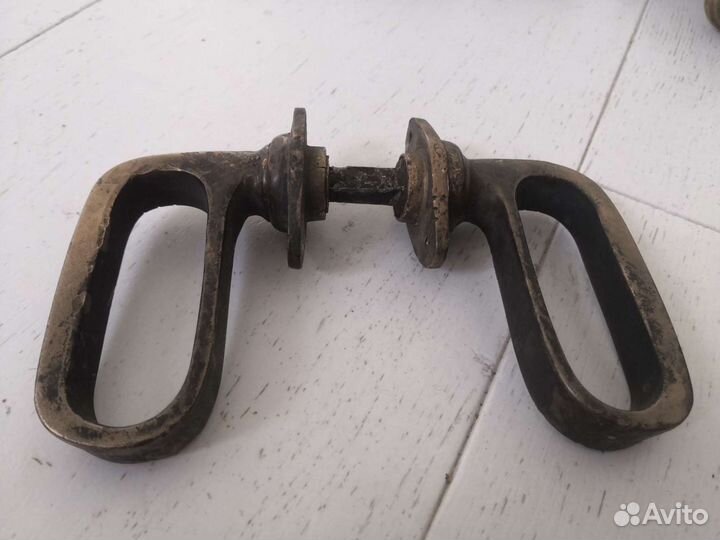 Ручки дверные латунь