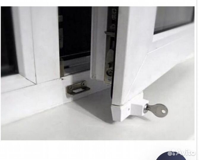 Детский замок оконный (блокиратор) пвх окон