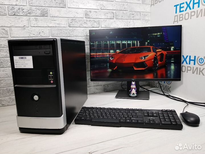 Компьютер Intel Core i7-2600 ram 4gb hdd 500gb