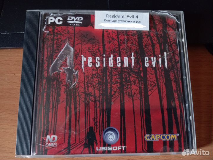 Resident evil 4 диск
