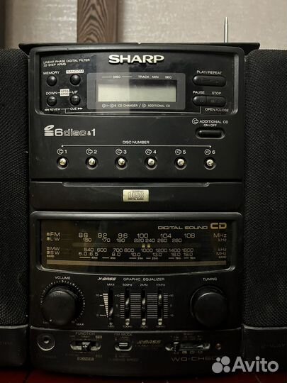 Портативный Sharp wq-ch600