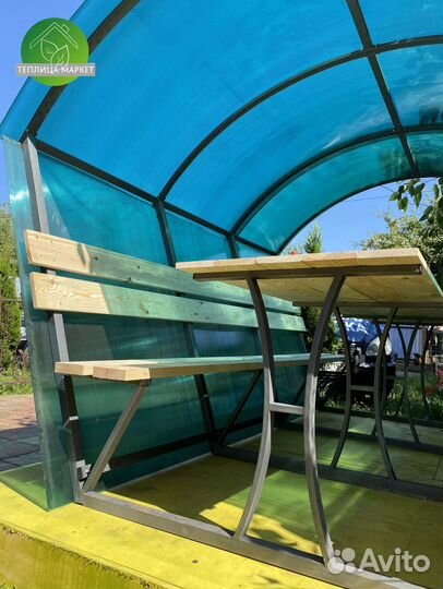 Беседка. Доставка и грунтозацевы в подарок