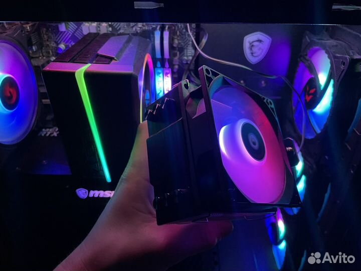 Башенный кулер ID-cooling на 3 теповые трубки