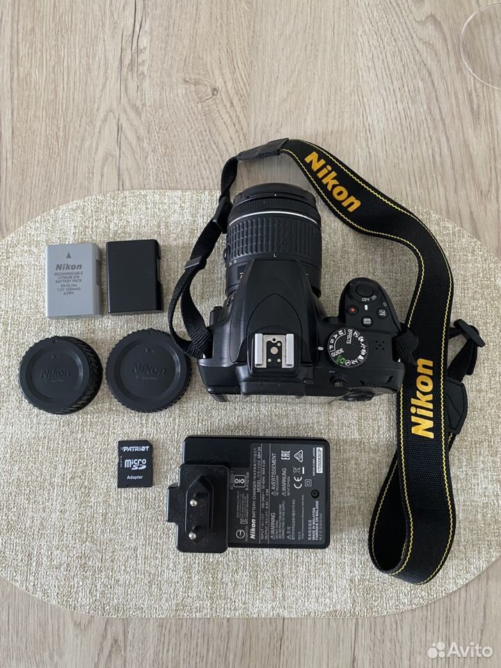 Зеркальный фотоаппарат nikon d3400