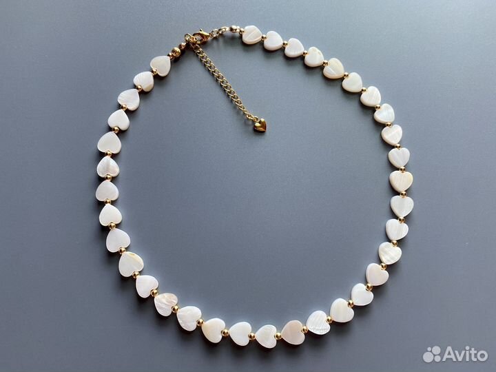 Колье чокер из натуральных камней