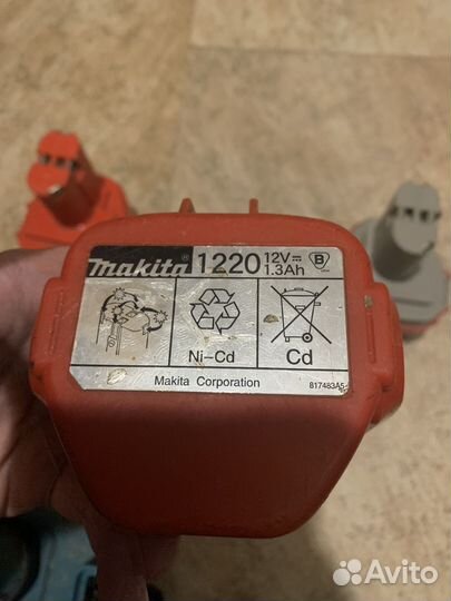 Аккумулятор makita 12v