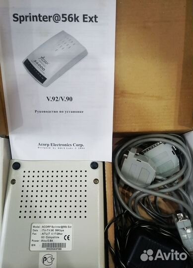 Факс модем Acorp 56000
