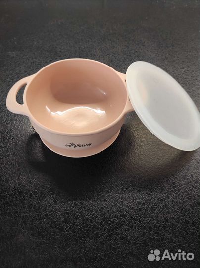 Детская силиконовая посуда набор