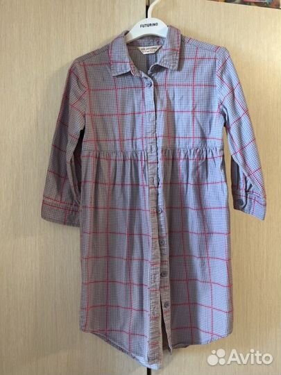 Рубашка-туника для девочки