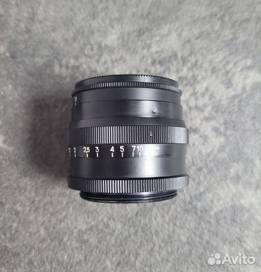 Объектив Юпитер-3 чёрный 0387