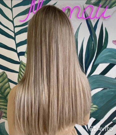 Сложное окрашивание,уход,армирование