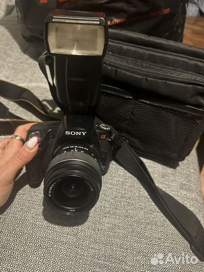 Зеркальный фотоаппарат sony