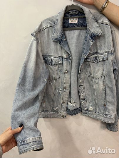 Джинсовая куртка guess