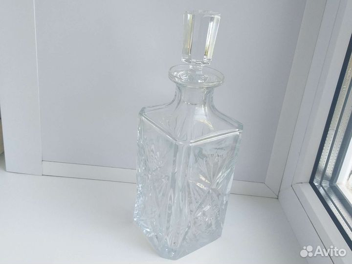 Бронь Штоф хрустальный СССР