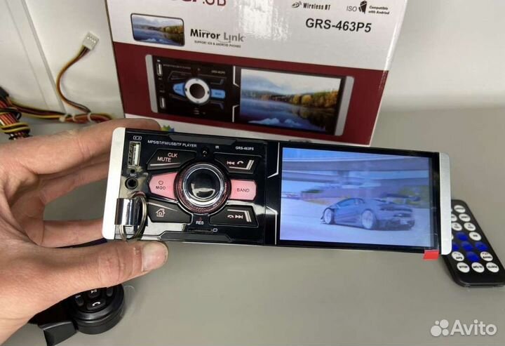 Автомагнитола с видео экраном 463 Bluetooth USB
