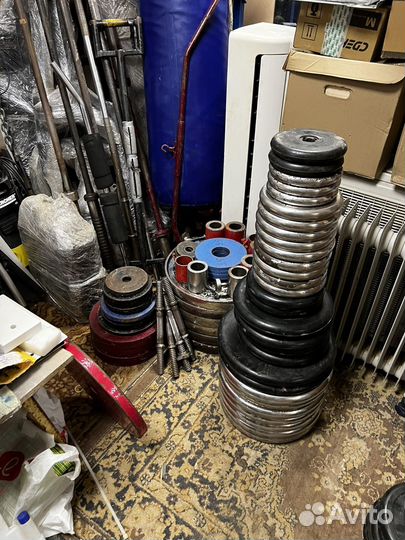 Спортивные блины kettler, barbell