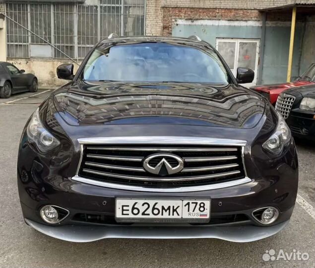 Передний сплиттер для infiniti QX70 FX37 FX35 FX50