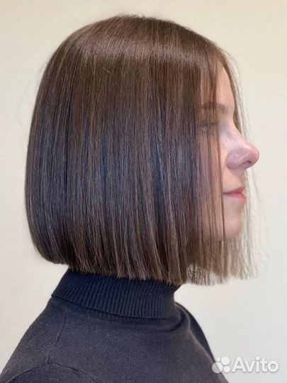 Модель на стрижку женскую