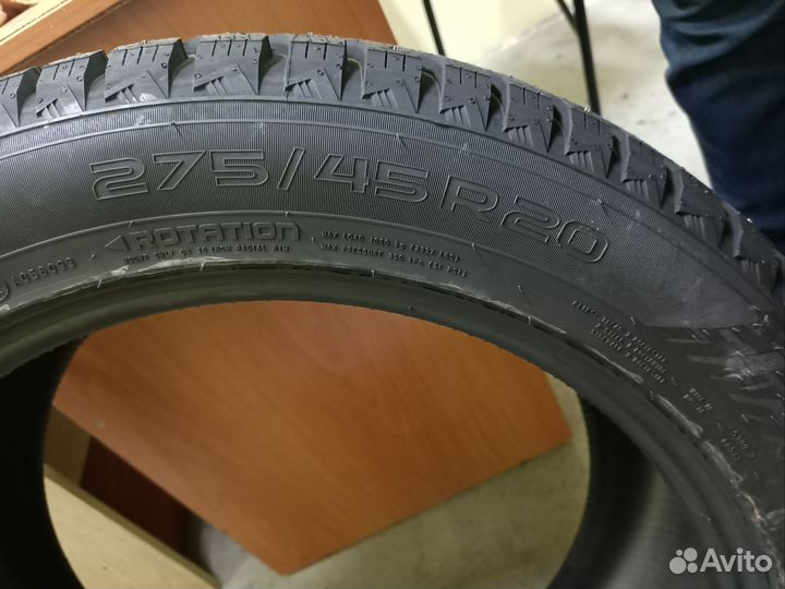 Nokian Tyres Hakkapeliitta 10p SUV 275/45 R20 и 305/40 R20