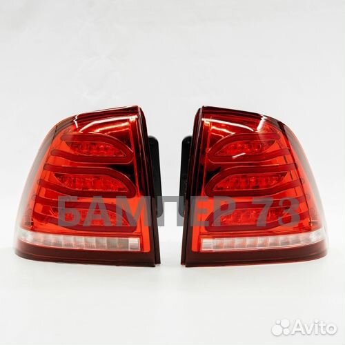 Задние фары фонари в стиле Мерседес AMG на Приору